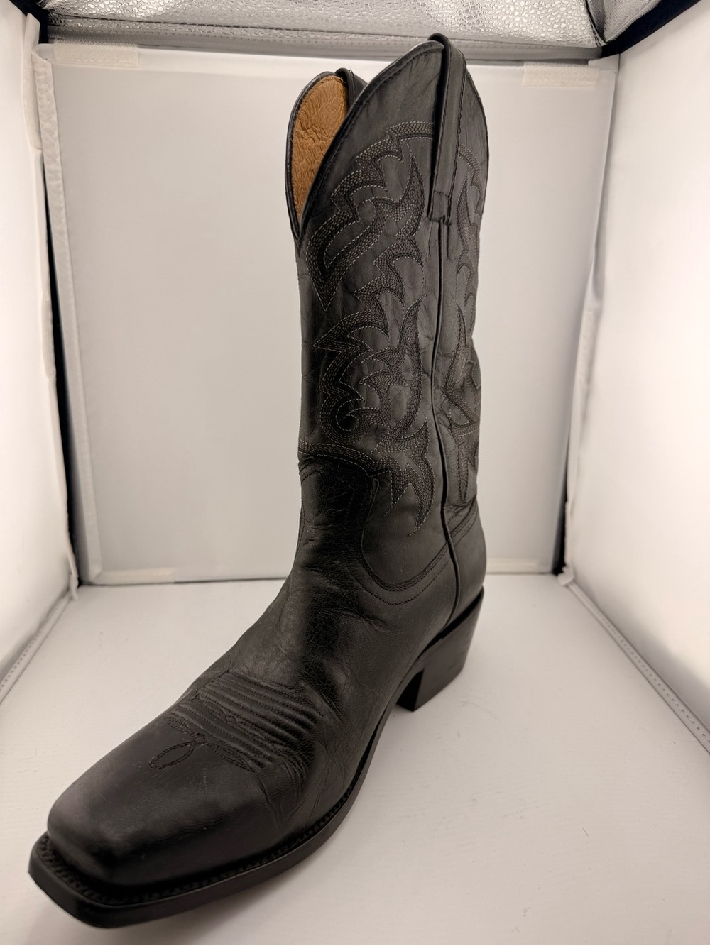 MOONSHINE SPIRIT® MEN'S MAD CAT WESTERN BOOTS - SQUARE TOE - Picture 10 of 11
